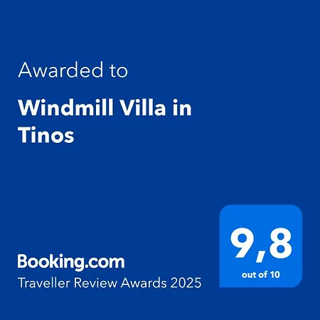 Willa Windmill In Tinos *